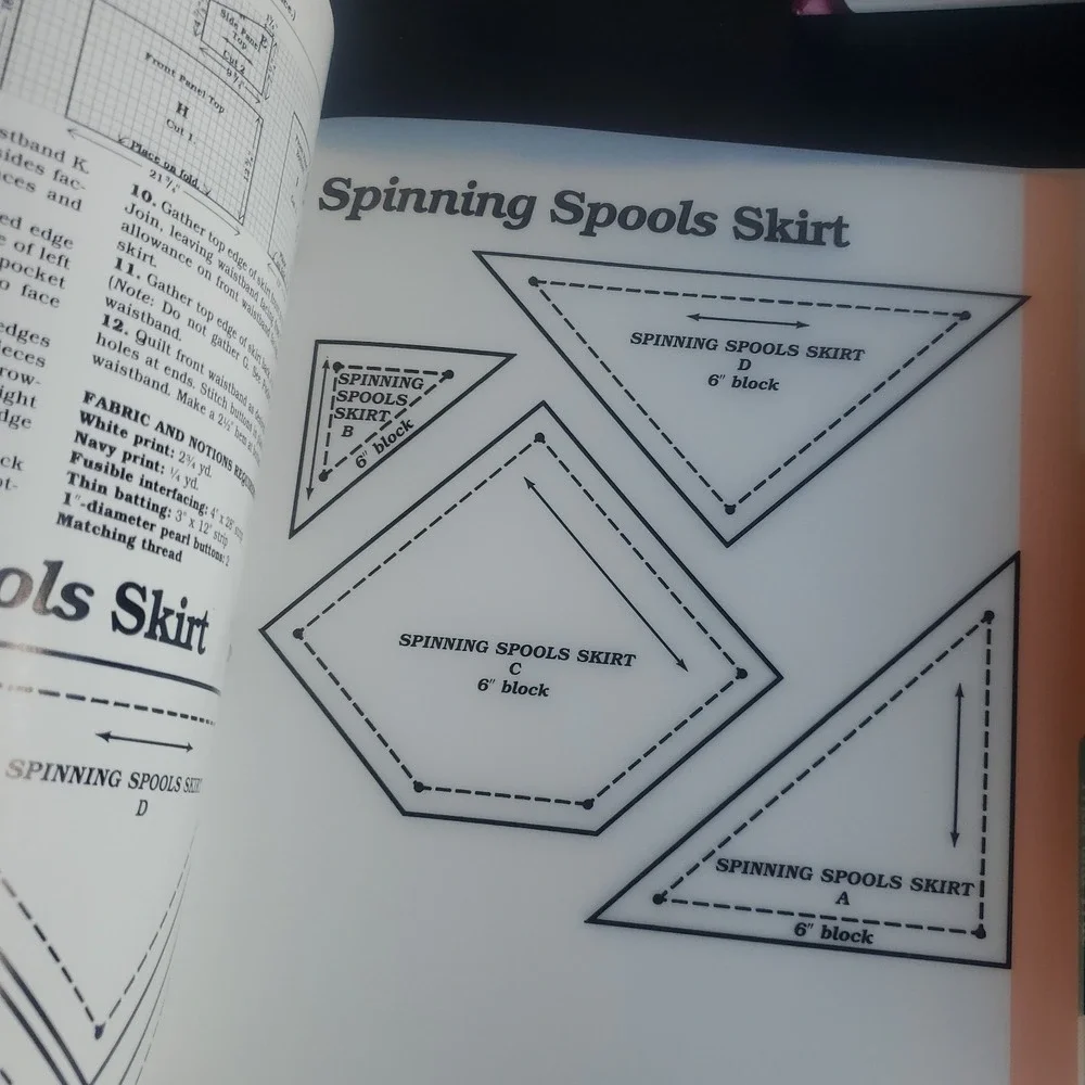 Georgia Bonesteel Spinning Spools A Pattern Club For Quilters- 3 Volume Set
